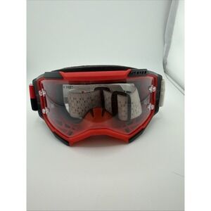Scott Fury Goggles -‎ Red/Black Clear Works Lens 274514-1018113